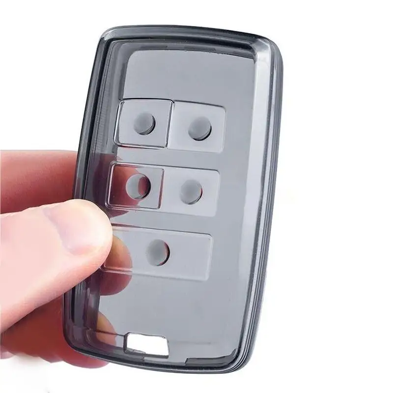 Car Smart Key Fob Cover Case Bag Clear Black Fit for Land Rover Range Rover Discovery Defender Jaguar XE XF E F I Pace