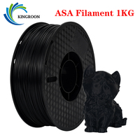 KINGROON ASA Filament High UV Resistance 3D Printer Filaments 1kg Spool Perfect for Printing Outdoor Functional Parts 1.75mm FDM