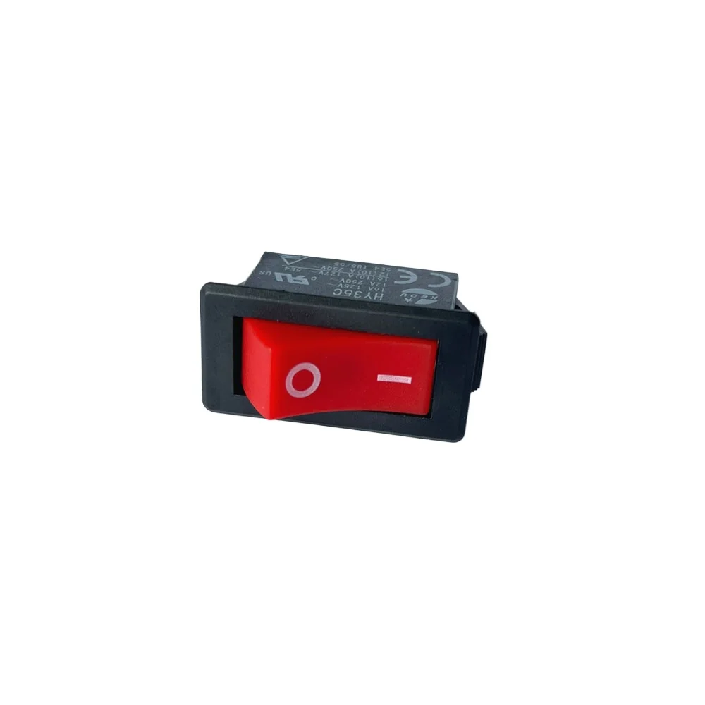 KEDU HY35C Electric Rocker Switch for Power Tools 2Pins 16A, 2-Pack