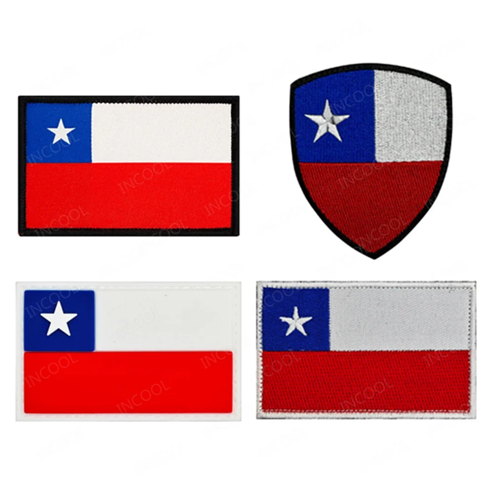 Chile Flag Ir Refle… - image