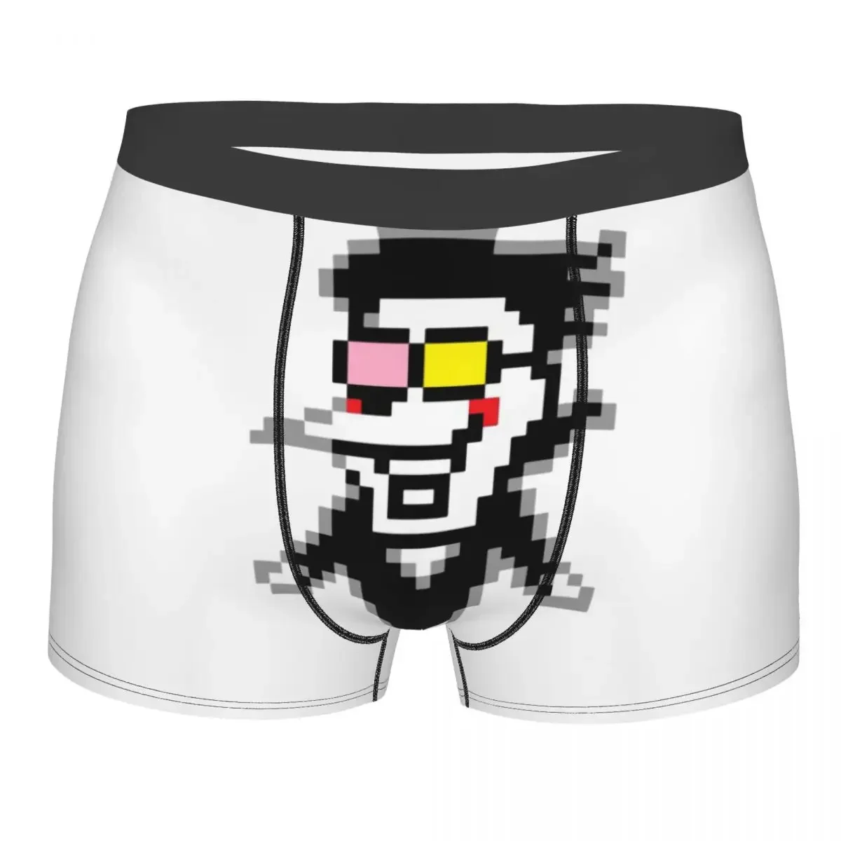 Deltarune Spamton Undertale Mencosy Boxer Briefs,3D printing Underpants, Highly Breathable High Quality Gift Idea