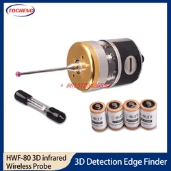 HWF-80 Wireless probe 3D machining center infrared CNC probe wired probe 3D detection edge finder radio probe