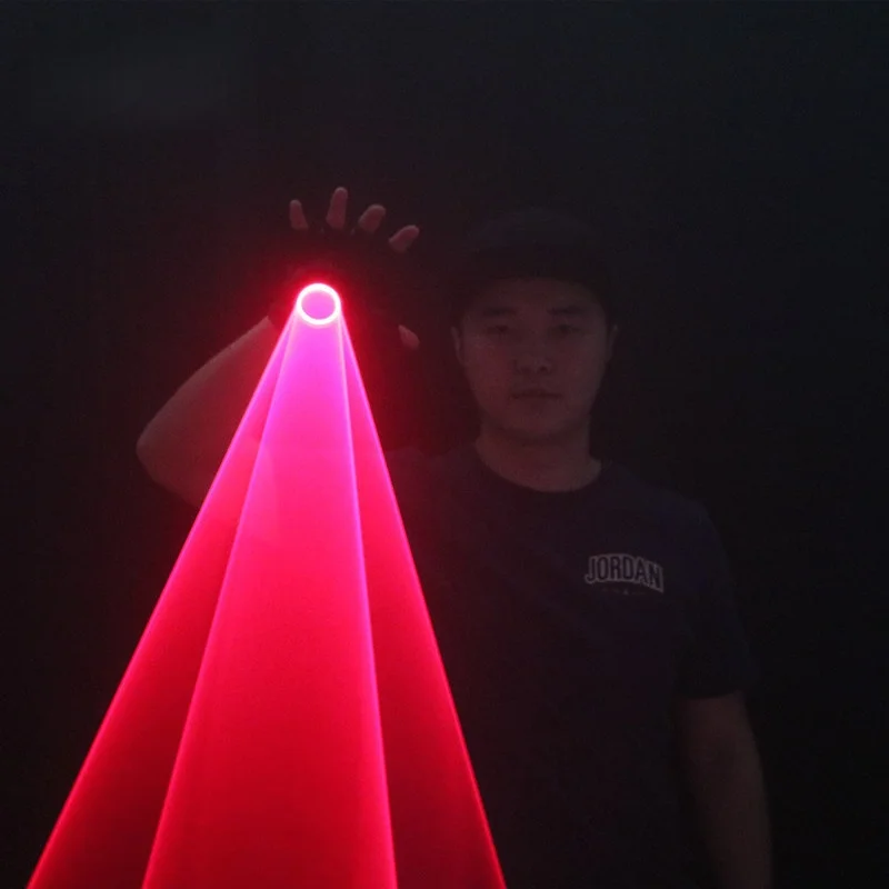 

Auto-rotating Laser Gloves for Halloween and Christmas Party, Luminous Props, Stage Performance, Green-Red, High Quality