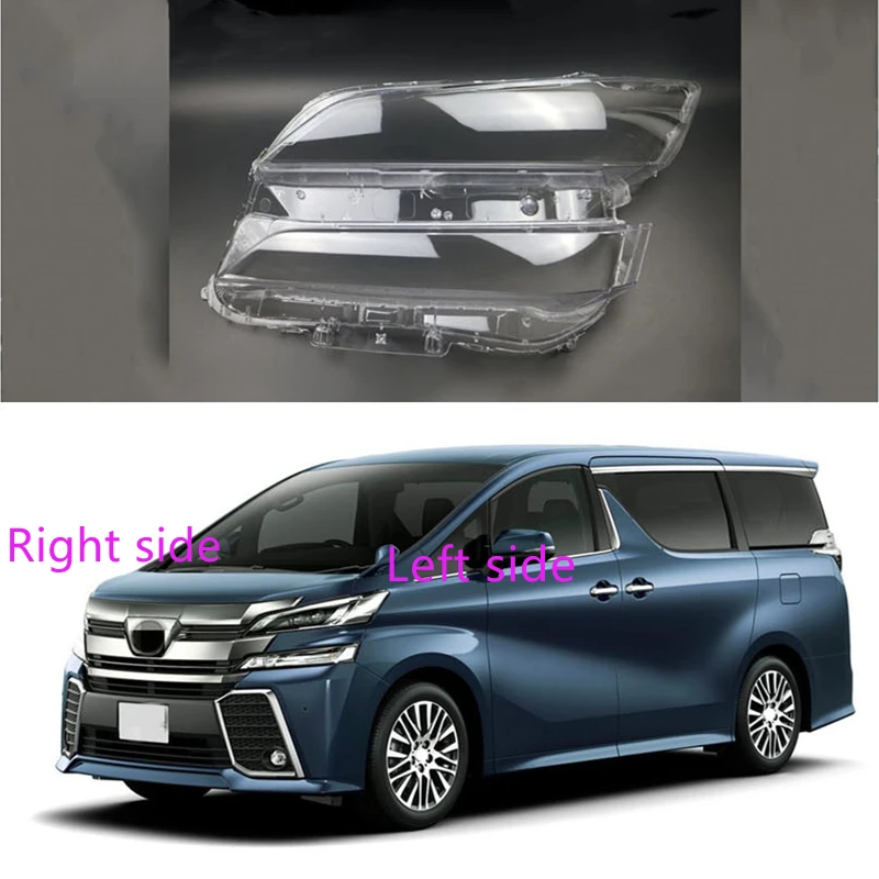 

For Toyota Vellfire 2016 2017 Car Headlight Shell Headlight Cover Headlamp Lens Headlight Glass Auto Shell Cover