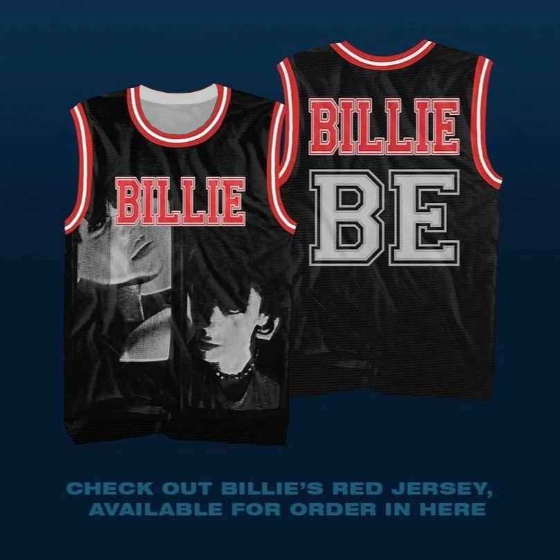 Hip Hop Y2K Streetwear Eilish Hit Me Hard and Soft Tour 2026 America Vintage Basketball Jersey Fans Vest Summer Family Matching