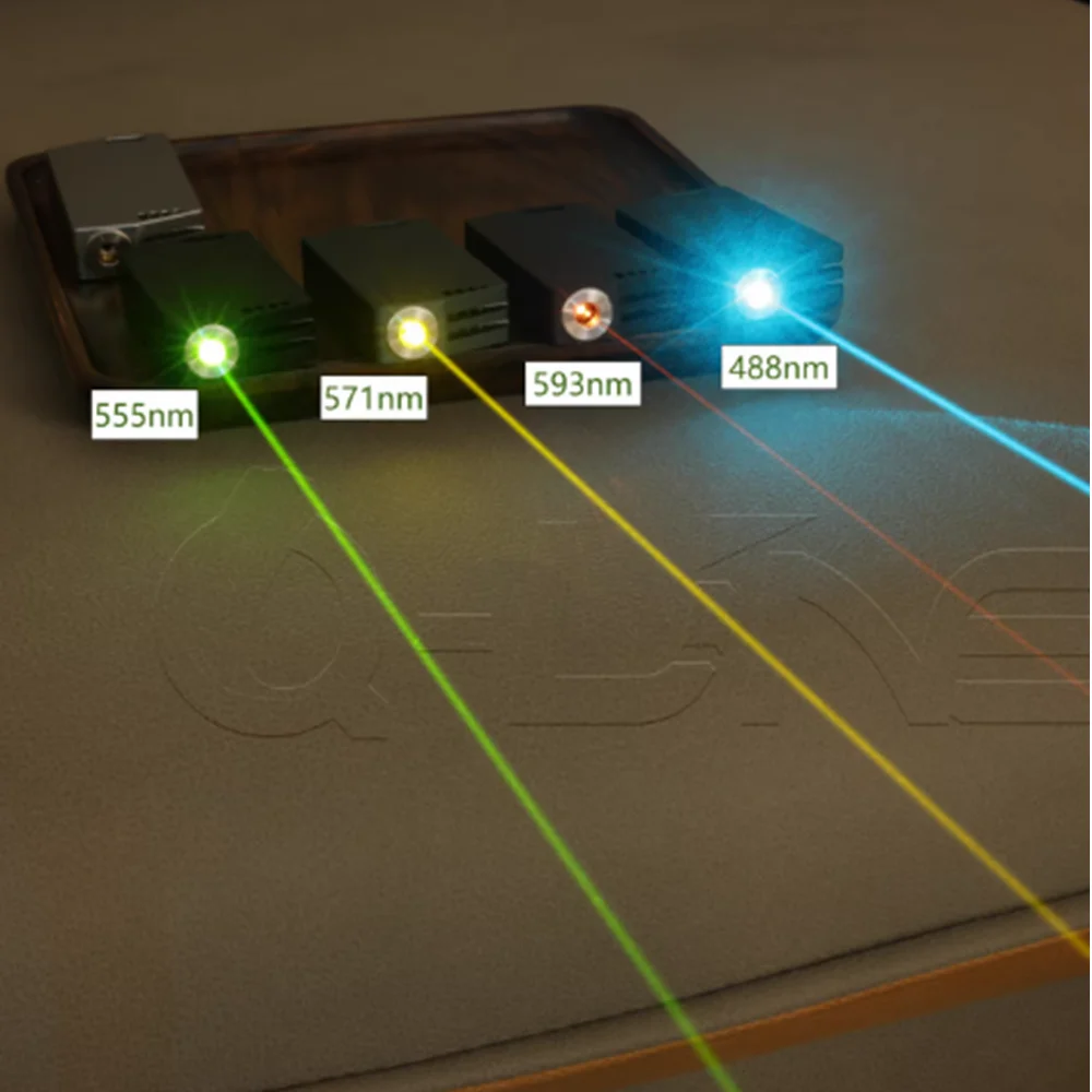 

Портативный зарядный модуль TYPE C 593 нм 571 нм 555 нм 638 нм 532 нм световой лазерный индикатор