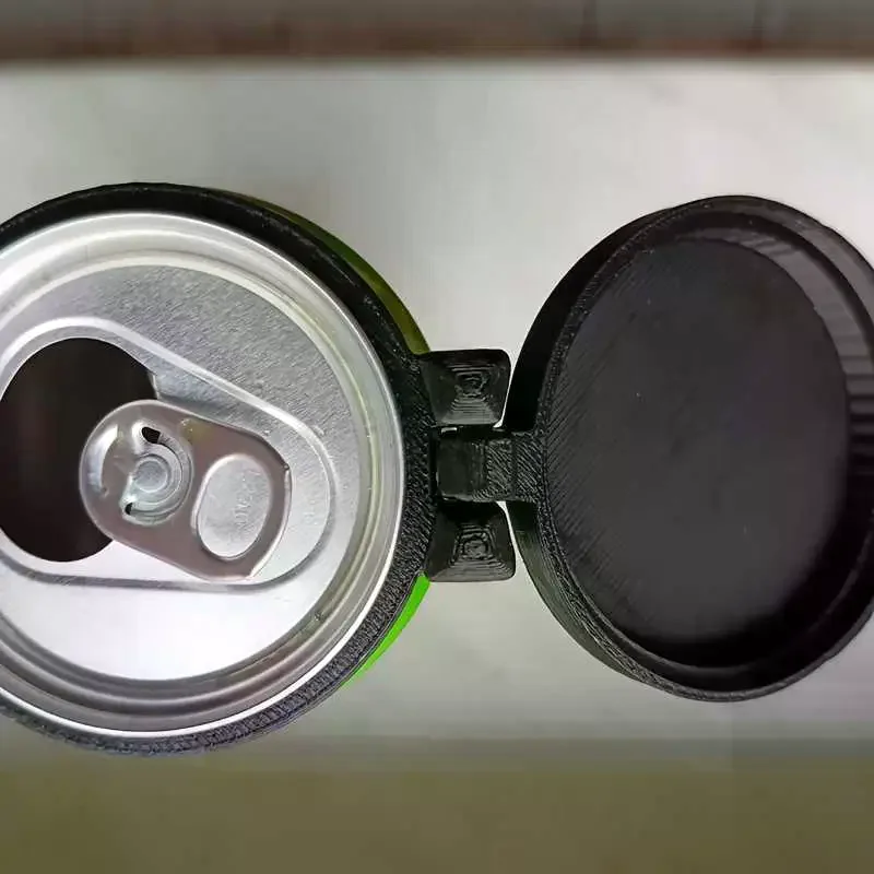 1Pc Reusable Soda Can Cover Lid Flip Top Beer Can Cap Protector Anti Insect Dust Proof Drink Sealer For Beverage Outdoor Party