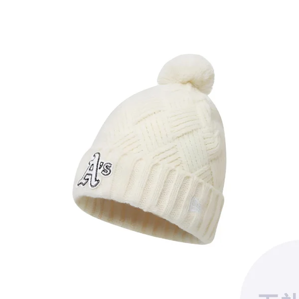 New Era Beanies Unisex Ivory White 14726240