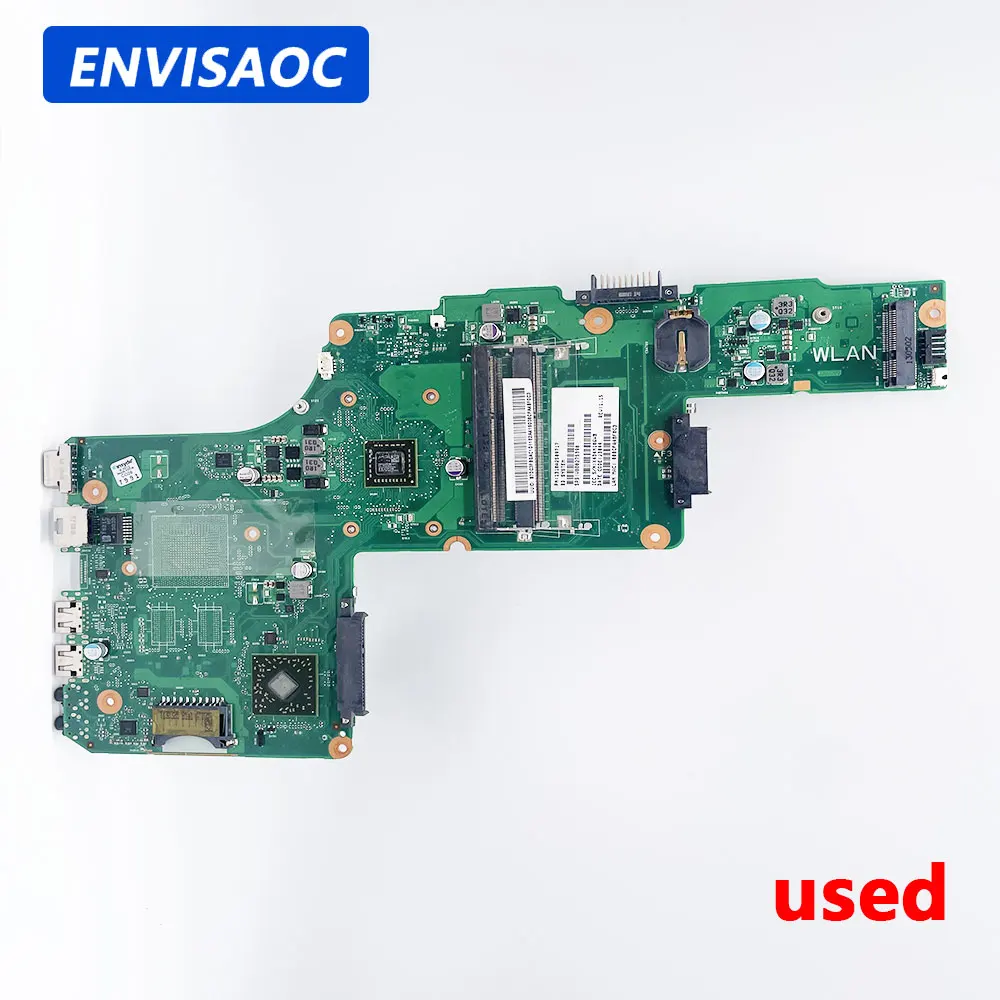 Placa base usada para ordenador portátil Toshiba Satellite C855 C855D, CPU AMD E300 DDR3 V000275390 6050A2509701-MB-A03
