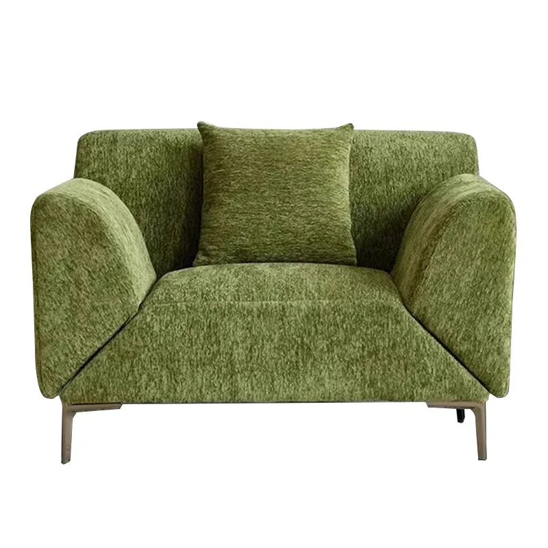 

Leisure sofa chair, rotating armrest single fabric function sofa bed, hotel home