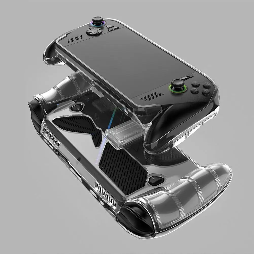 لـ ROG Xbox Ally X غطاء حماية محمول مضاد للسقوط من مادة TPU حافظة شفافة غطاء كامل ملحقات مقاومة للصدمات