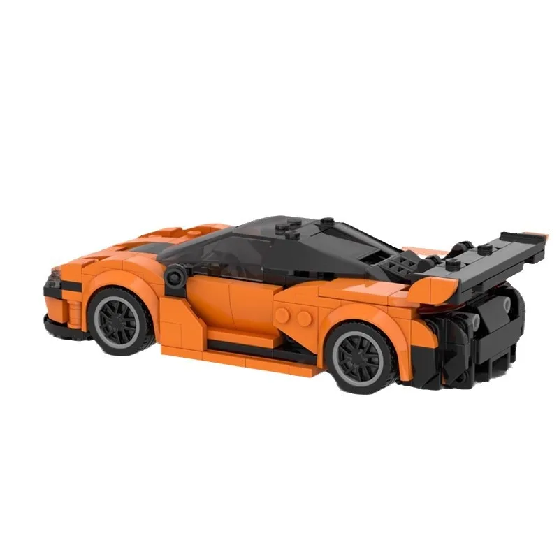 Modèle de voiture compatible Moc 720S GT3, technologie de voiture de sport, bloc de construction modulaire, cadeau de noël, jouet pour enfants, ensemble de bricolage, assemblage