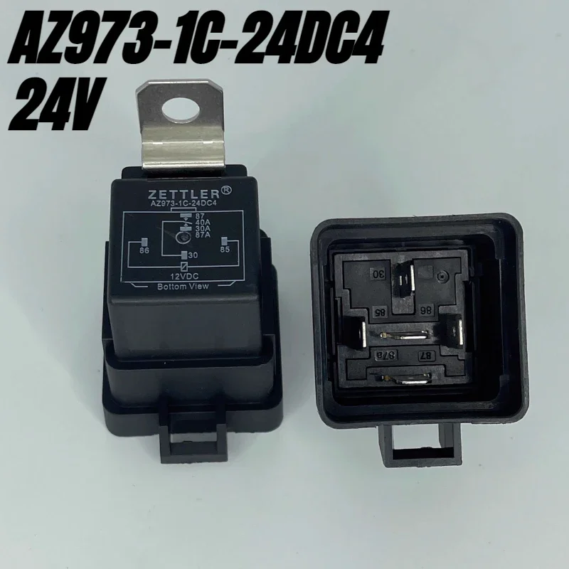 

（Brand New Original）1pcs/lot 100% original genuine relay: AZ973-1C-24DC4 24V 5pins Automotive relay