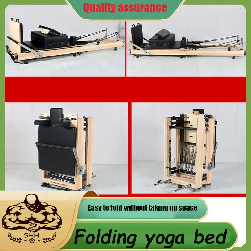 

Folding Pilates Reformer Machine, Core Bed, Yoga, Gym, Private Teaching Club, Beauty