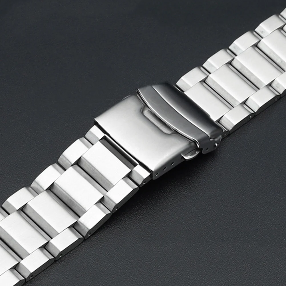 

Premium Stainless Steel Watch Band 20Mm 22Mm Replacement Strap Smooth Comfort Fit Classic Style Wristband for All Watches