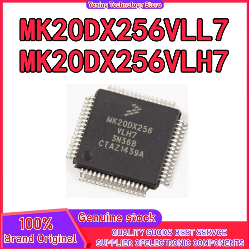 MK20DX256VLL7 MK20DX256VLL10 MK20DX256VLH7 LQFP-64 IC chipset New in stock