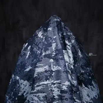 純棉水洗牛仔布,加厚款,適用於外套、褲子、服裝、時裝設計師手工DIY縫紉材料布料 10 最佳銷售 牛仔布 - №4