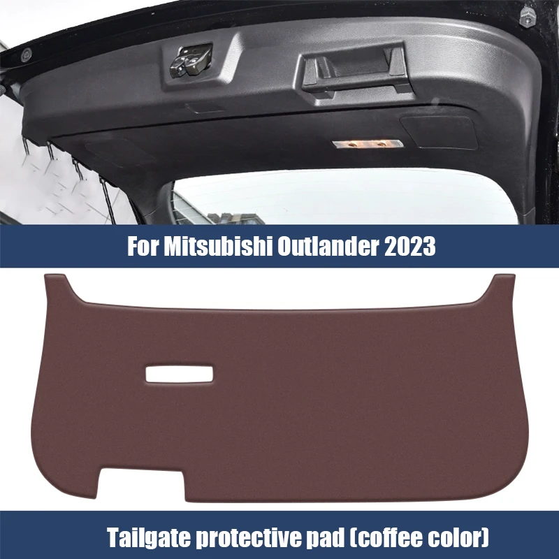 Boot tailgate protective pad Tailgate decoration anti-collision and scratch pad For Mitsubishi Outlander 2023