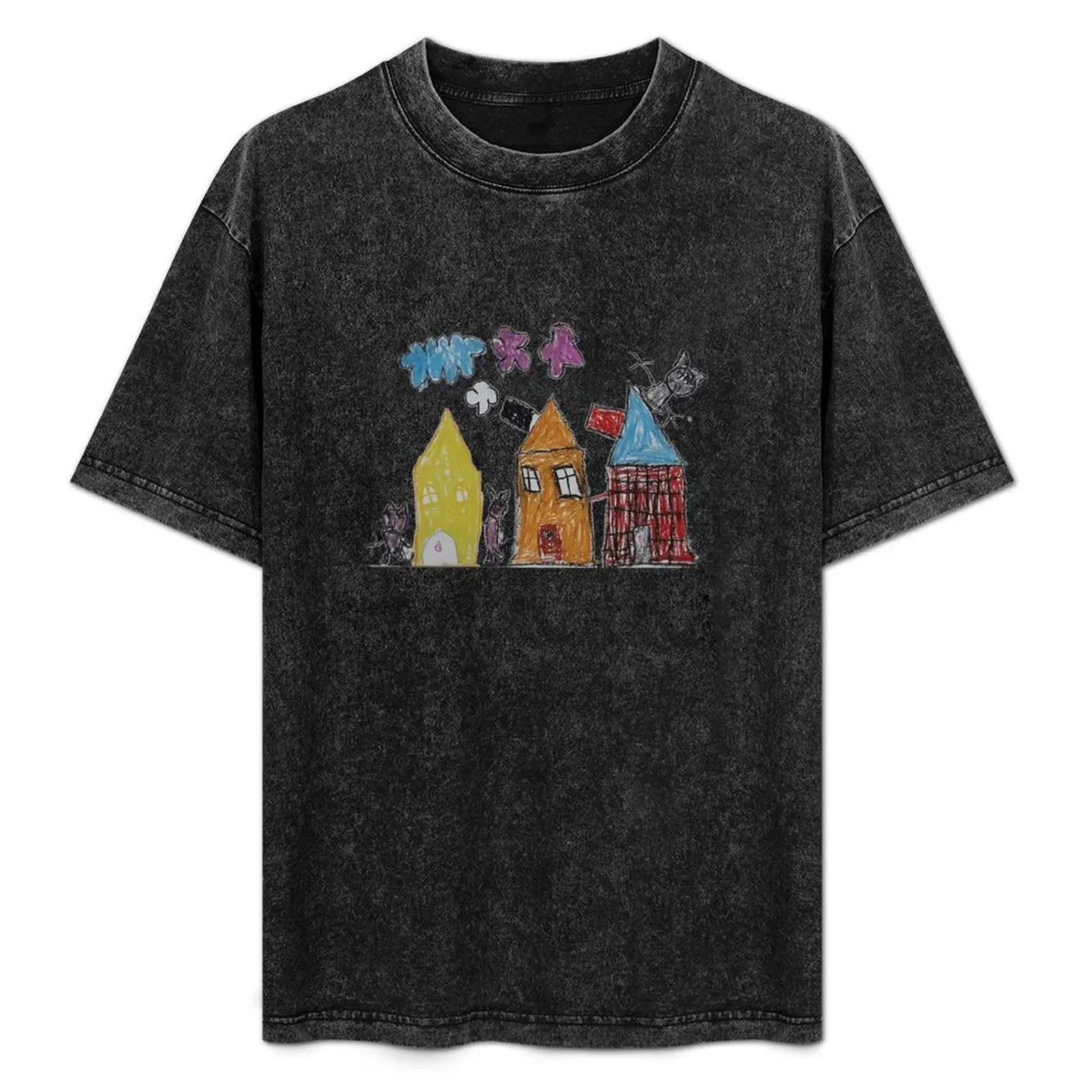 

Three Little Pigs T-Shirt Mechanic Work Tee Shirt