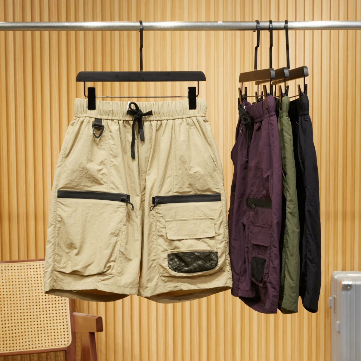 

Повседневные рабочие шорты-бриджи для мужчин: функциональные, модные, прямого кроя, летние, для отдыха, городские, молодежные брюки