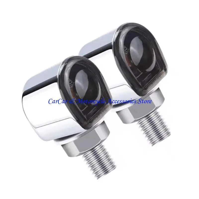 G5AD 12V التقليدية LED دراجة نارية الدوران الإشارات المعدنية والكمبيوتر الشخصي للترقية الرجعية نظرة