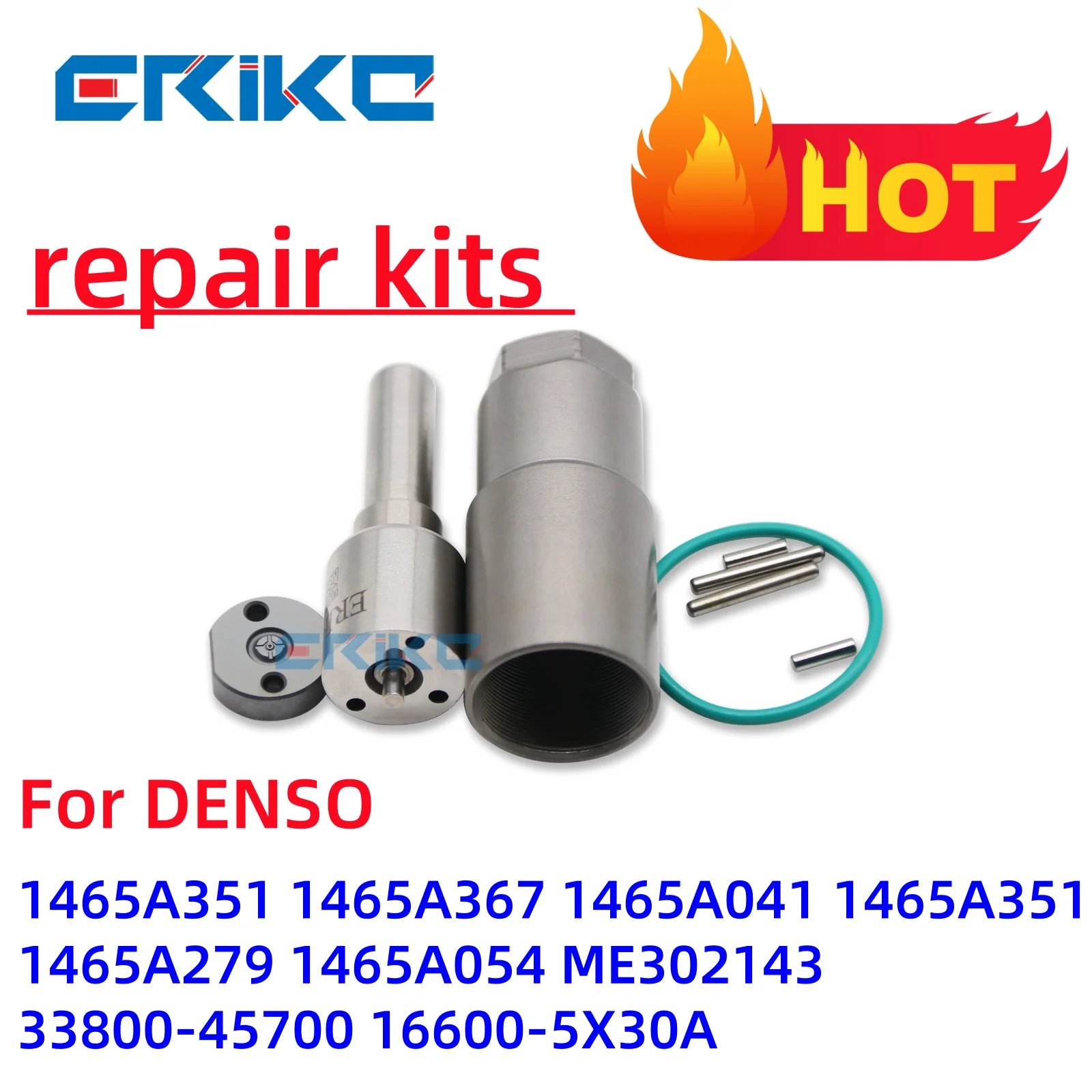 

Injector Repair kits For DENSO 1465A351 1465A367 1465A041 1465A351 1465A279 1465A054 ME302143 33800-45700 16600-5X30A