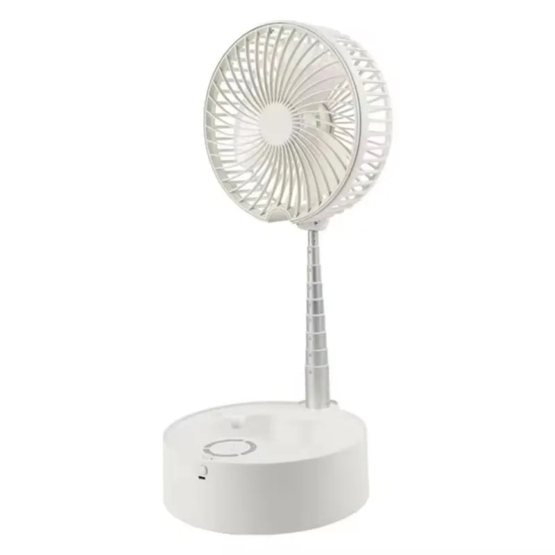 

Tom Auto2024 Folding Portable Fan Floor Standing Fan USB Rechargeable Wireless Telescopic Fans with Promotional Gift Box
