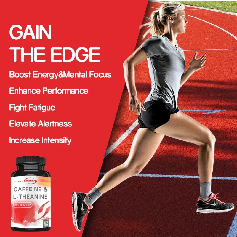 Caffeine 50 Mg and L-Theanine 100 Mg Capsules