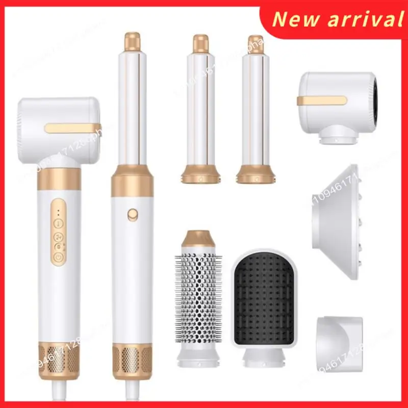 N89R 7 In 1 Multifunzionale Styler Bigodino Arricciatura Automatica Asciugacapelli 1400W Potente Piastra Per Capelli Set Spina DEGLI STATI UNITI