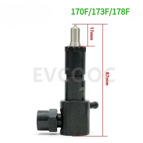 Imagen 2 del producto Motor diésel 170F 178F 186FA 186F 188F 192F, conjunto de bomba de inyector de combustible Original para Kipor Kama Yanmar, piezas de generador