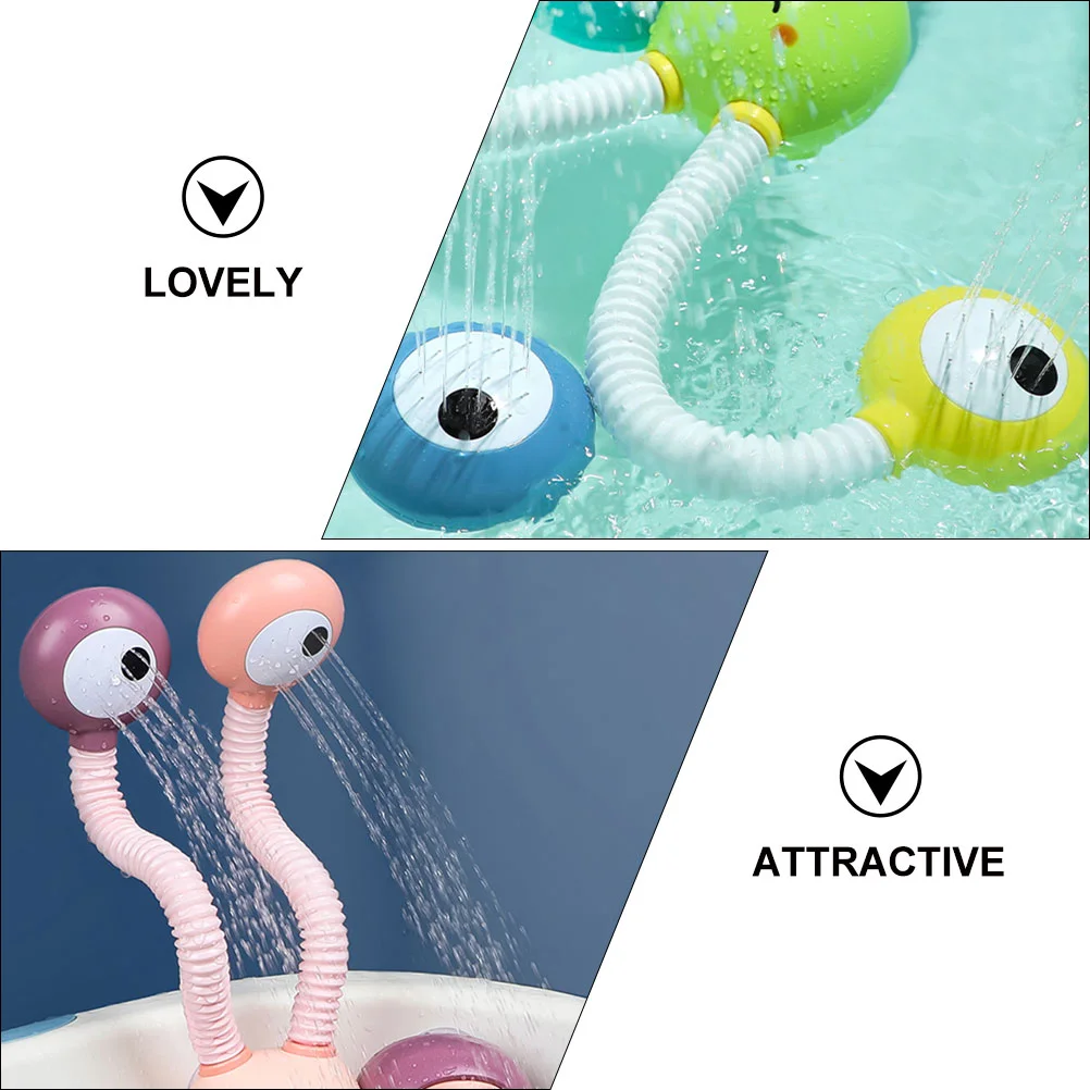 Baby Bath Toys Tub Tubs Kids Playing Water Plastic Snail Sprinkler Electric Small Bathtub Sprayer Toddler Supply