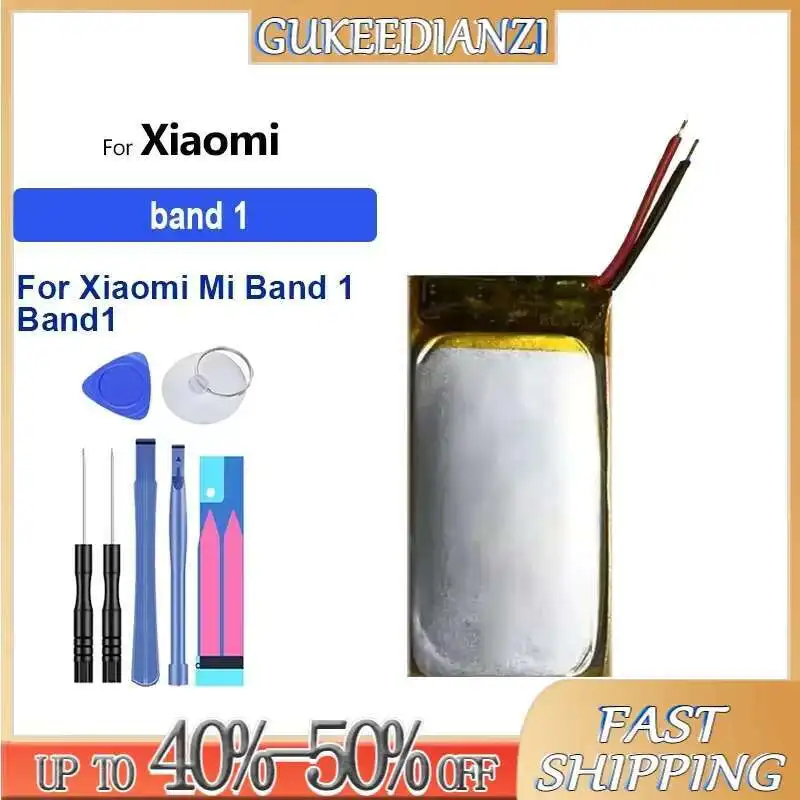 

Аккумулятор большой емкости 75 мАч-231 мАч для Xiaomi Mi Band 1 2 3 4 5 (7 8), портативные аккумуляторы Pro