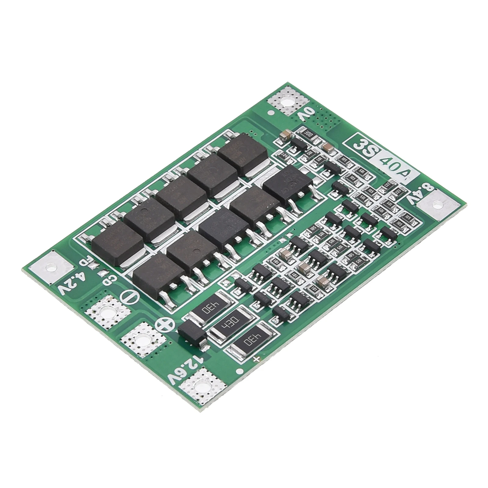 

5pcs 3S/4S 40A 60A Li-ion Lithium Battery Charger Protection Board 18650 BMS For Drill Motor 11.1V 12.6V/14.8V Enhance/Balance