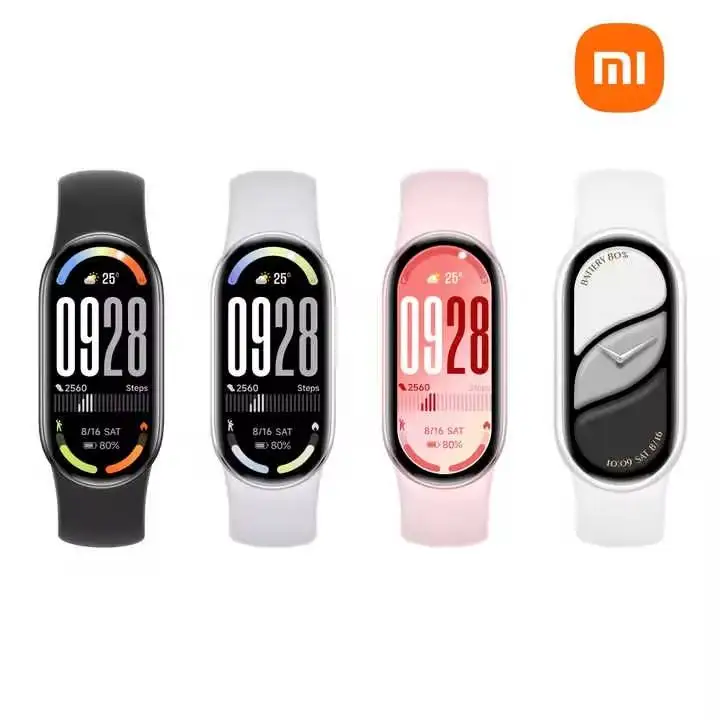 Versão Global Original Xiaomi Smart Band 10 com Tela AMOLED de 1,72 polegadas, Bateria de 21 Dias, Mais de 150 Modos Esportivos, Monitoramento de Freq
