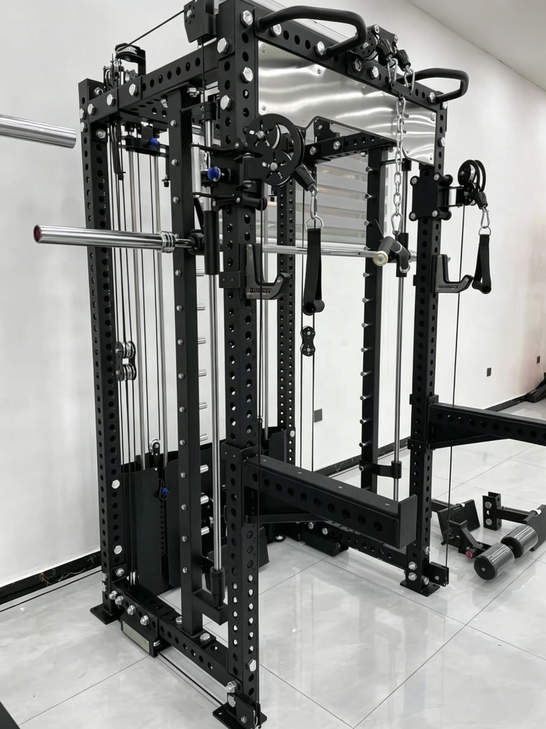 Wielofunkcyjny sprzęt do ćwicz – Home Gym Rack With Cables recenzja i cena