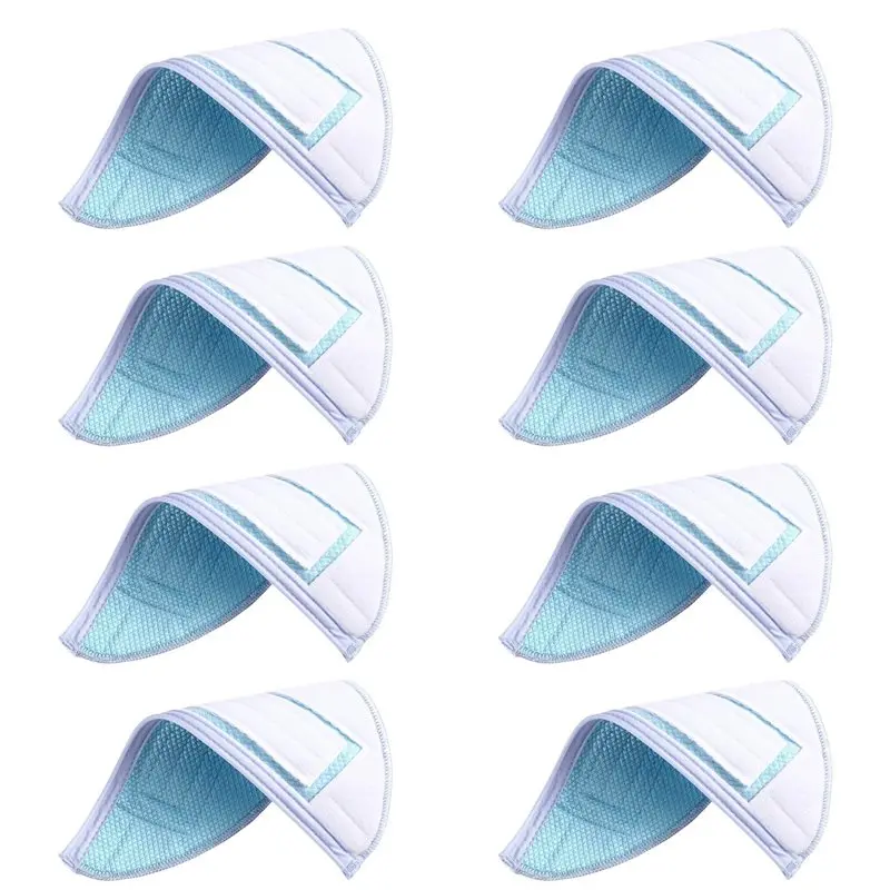 ABUD-Microfiber Fish Scale Mop Replacement Pads Wave Pattern For Roborock S7/S7+ S7 Maxv/S8/S8+ Robot Vacuums
