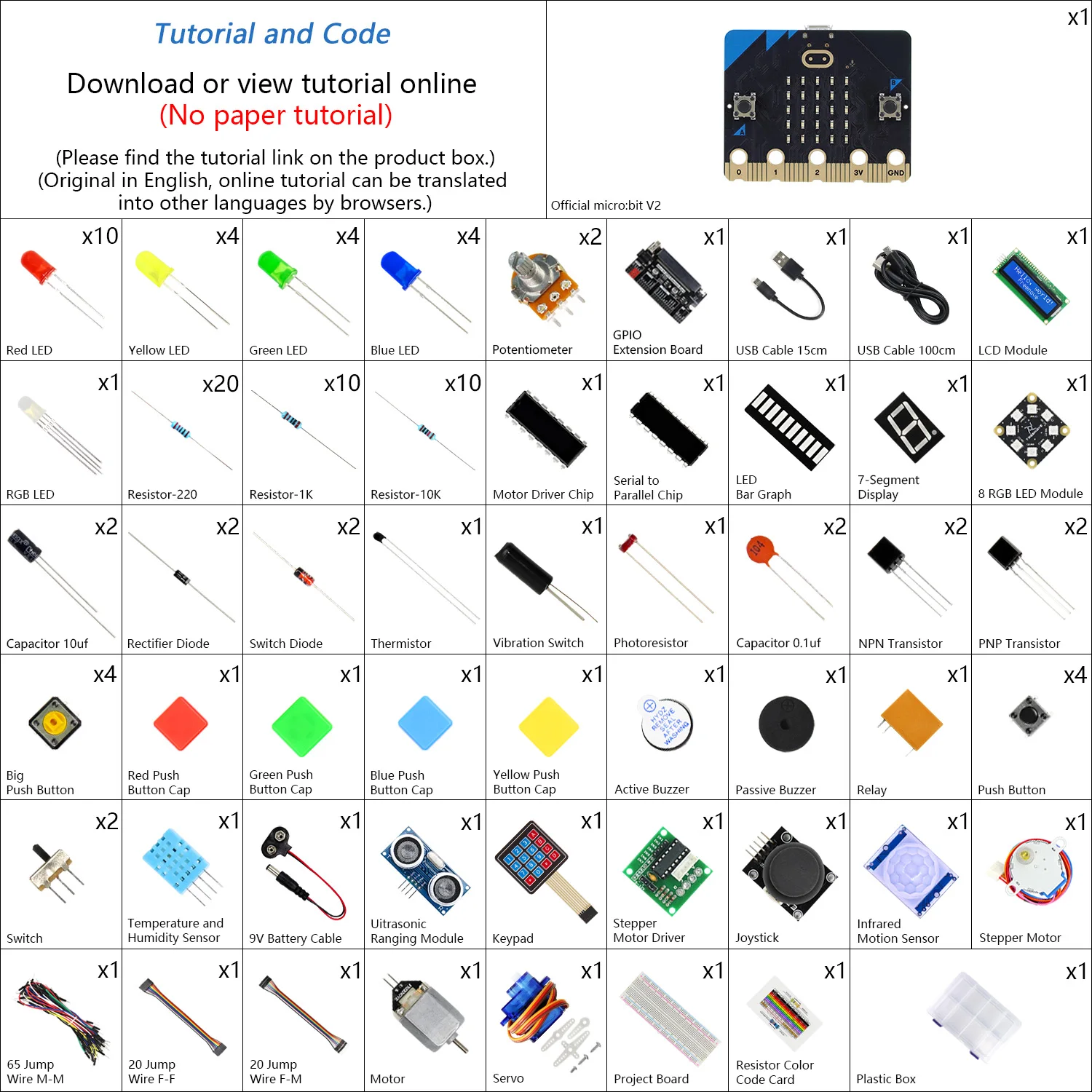 Kit de Início Definitivo Freen - Microbit Robot avaliação e preço
