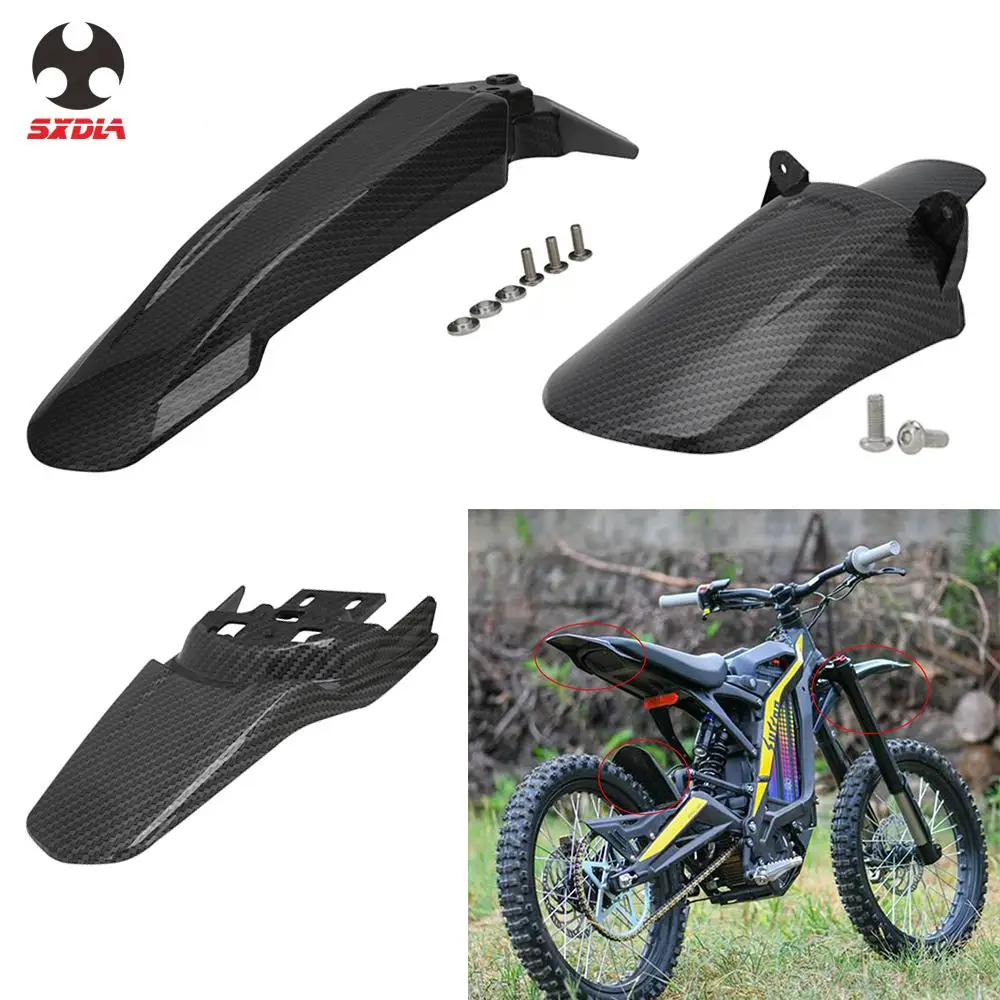 Front Rear Wheel Mudguards Fender For Sur-Ron Sur Ron Surron X S Light Bee Off-Road Electric Vehicle Cross-country Bike