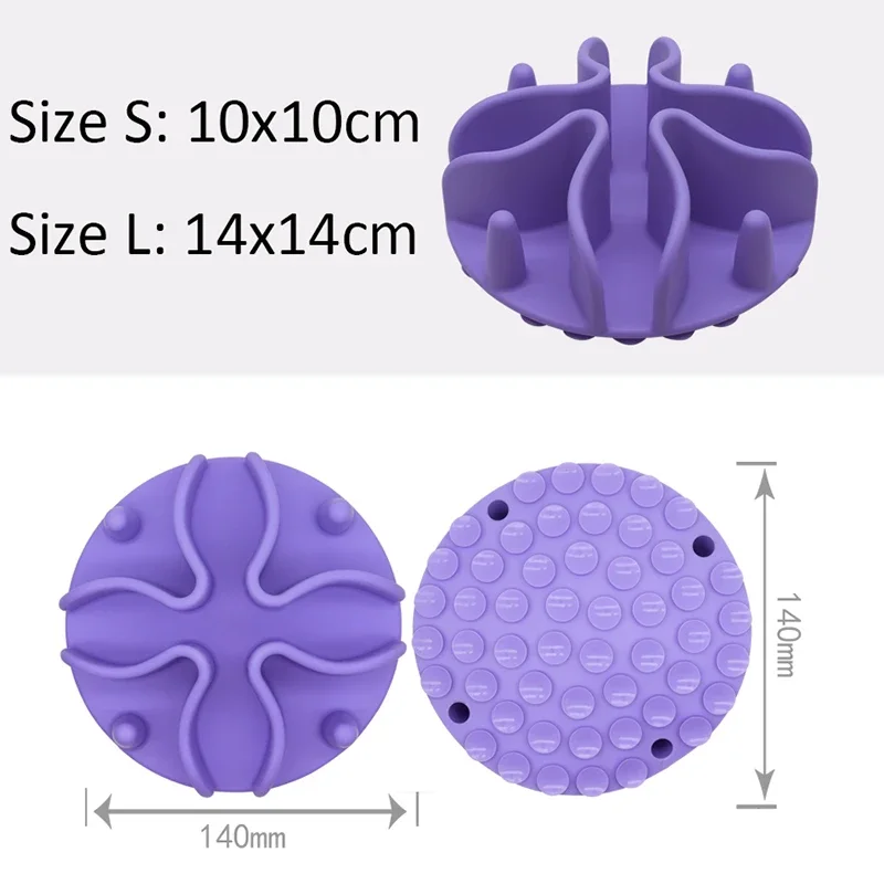 Silicone Spiral Slow Feeder Insert with Strong Suction Cup for Small Medium Large Dogs Feeding Bowl Pet Products