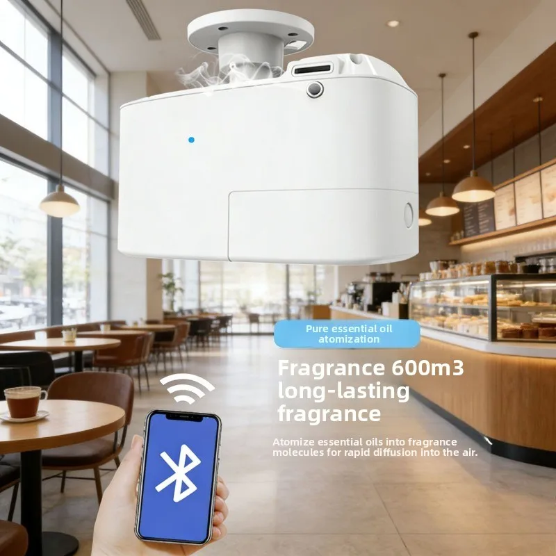 Ceiling fragrance machine Intelligent timing hotel fragrance diffuser, commercial Bluetooth aromatherapy machine