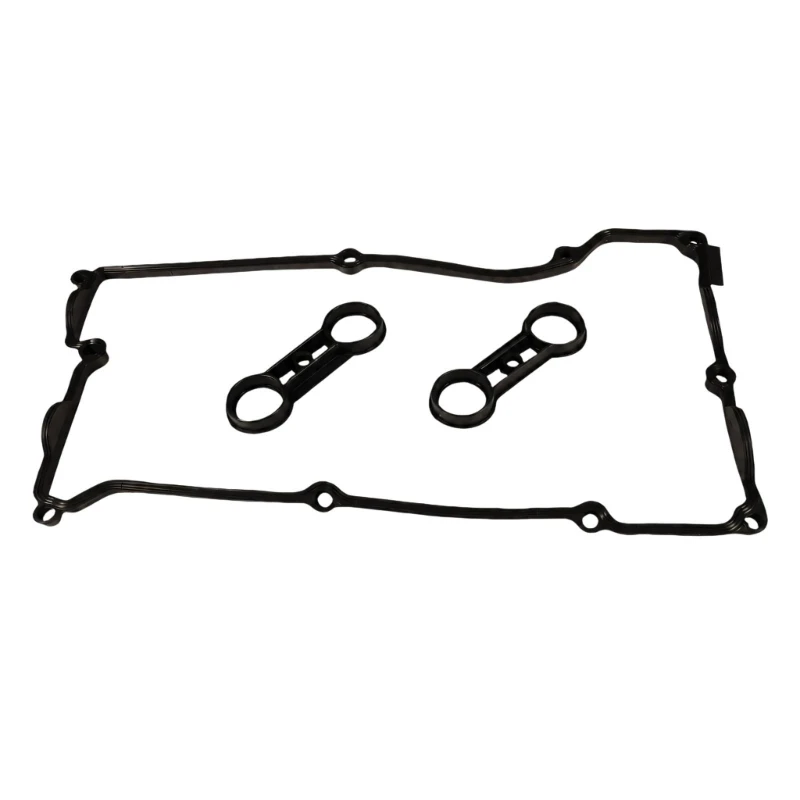 Gummi-Motordeckel-Dichtungssatz für E46 E87 E90, 3-teiliger Satz für Reparaturarbeiten. Verwenden Sie H8WE – Detail 1
