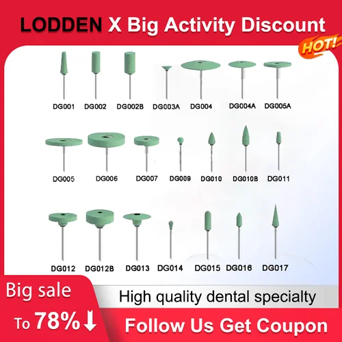 Fresas de pulido de diamante Dental, piedras de diamante de cerámica, cortador de molienda de odontología de Zirconia, taladros de laboratorio Dental, herramientas rotativas