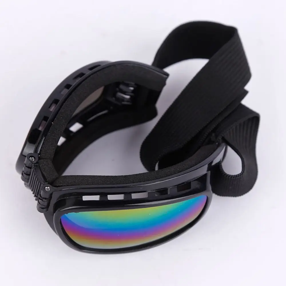 Outdoors Sports Windproof Cycling Glasses Vintage Dustproof Snowboard Goggles Anti-UV Adjustable Motorcycle Glasses Skiing