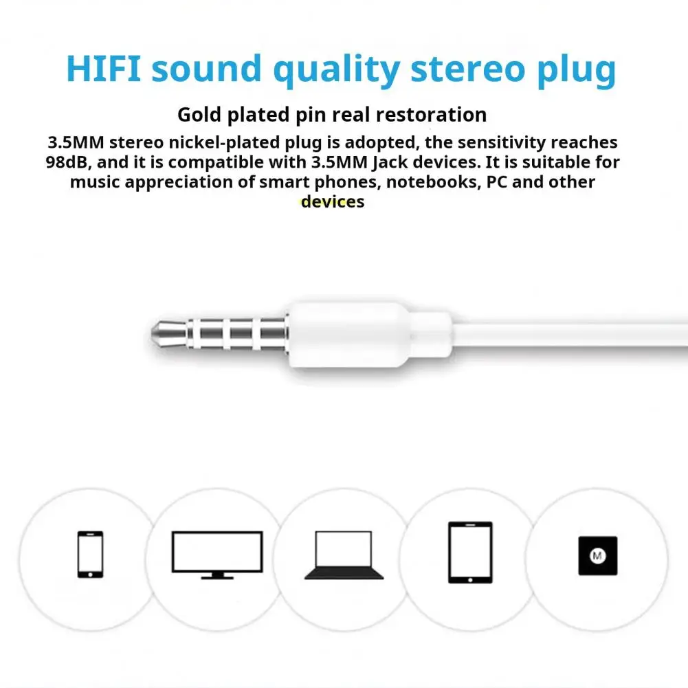 Наушники с Hifi колонками, Высококачественная Проводная гарнитура, высококачественные стереонаушники-вкладыши с шумоподавлением для мобильных телефонов