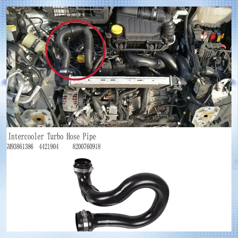 

A70R-Premium Quality Intercooler Turbo Hose Pipe For Renault Trafic Vauxhall VIVARO 2.0 DCI, OEM GM93861386 4421904