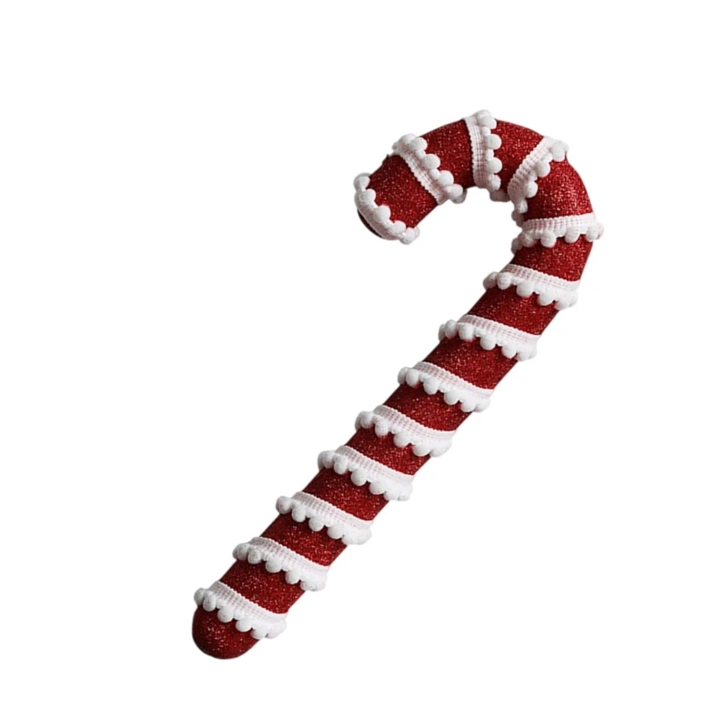 2025 Nieuwe Festival Foam Candy Cane voor binnen en buiten Kerstkruk Woondecoratie