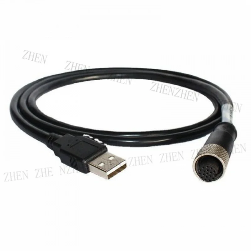 

Кабель Y M12 к USB2.0, 17 контактов для Datalogic CAB-1021 93A050100, 1 м/2 м/3 м/5 м