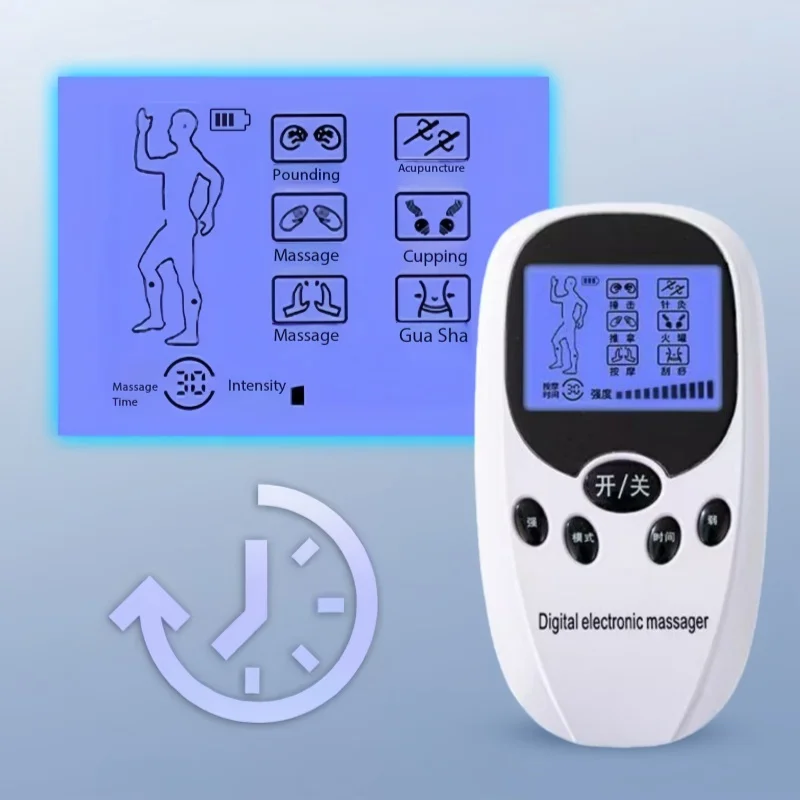 Acupuncture and moxibustion Massager Household Physiotherapy for Cervical Spine, Lumbar and Back Meridians