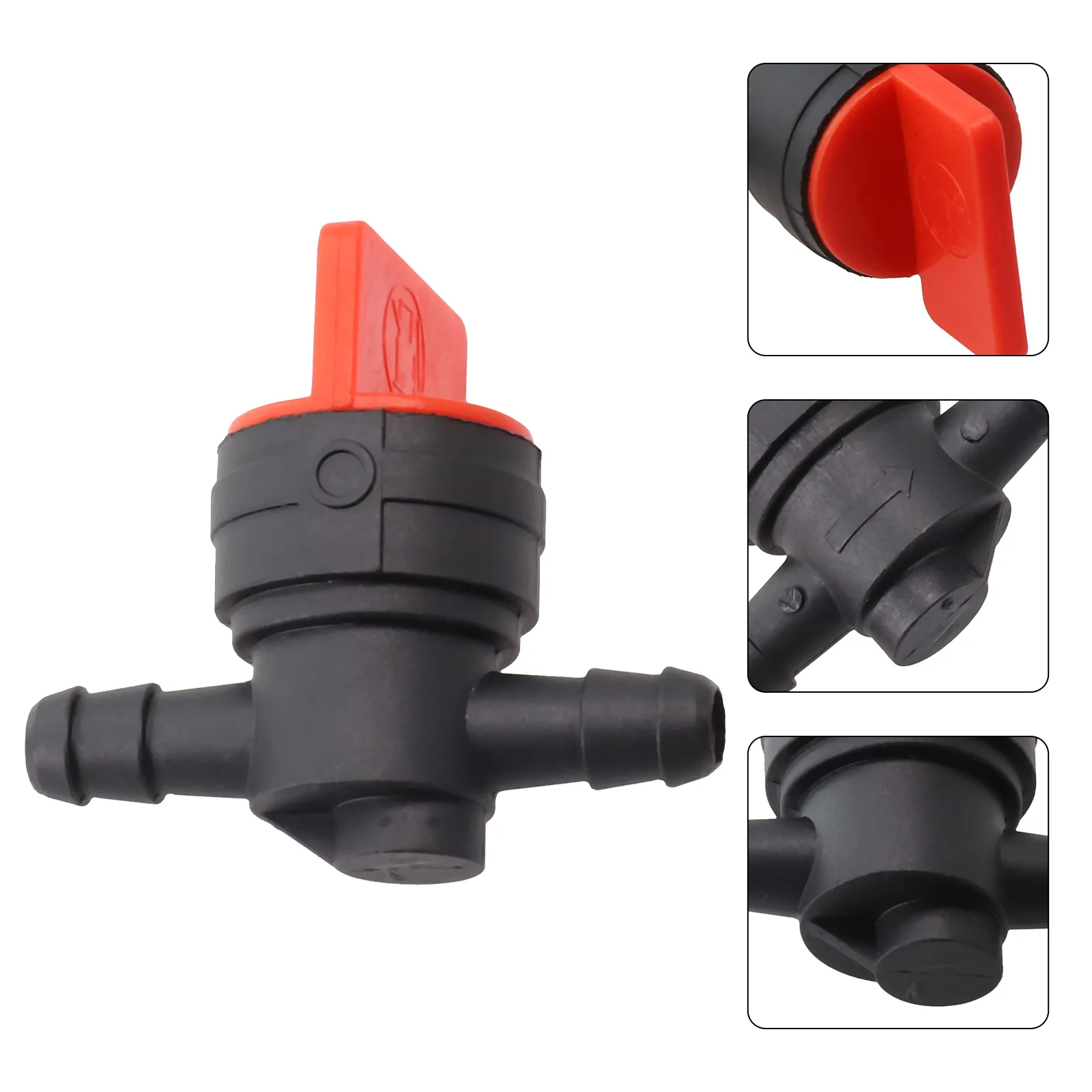 On-Off Fuel Tap Switch Valve For 1 4 ID Pipe Lawn Mower For 1 4 ID Pipe Lawn Mower Petcock Plastic Shut Off Valve