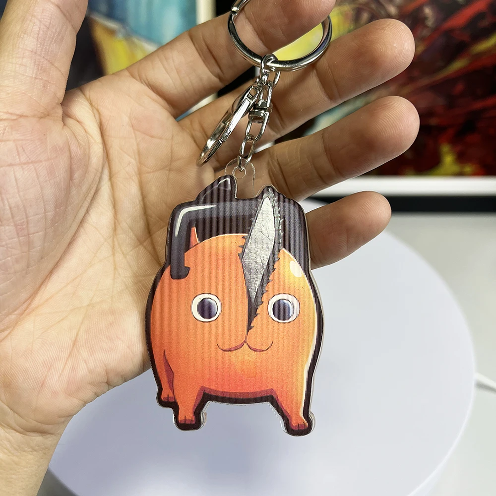 Anime Key ring Pochita Chainsaw Man Keychain Pendants for Cars,Bags,Etc.(Pls Contact us for Full Catalogs)